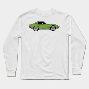 donnybrook green C3 Corvette Long Sleeve T-Shirt